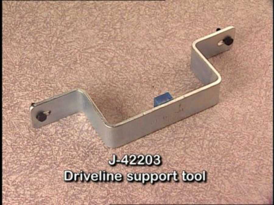 Driveline Assembly Support Strap Corvette XLR