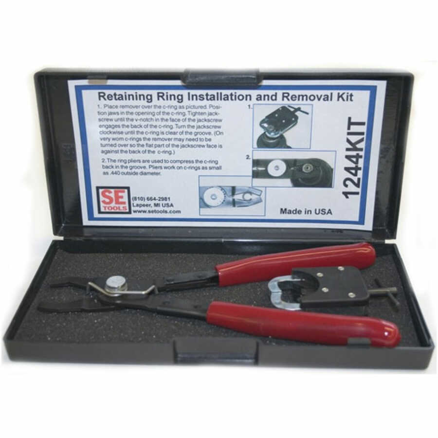 C-Ring Installation and Removal Pliers Kit