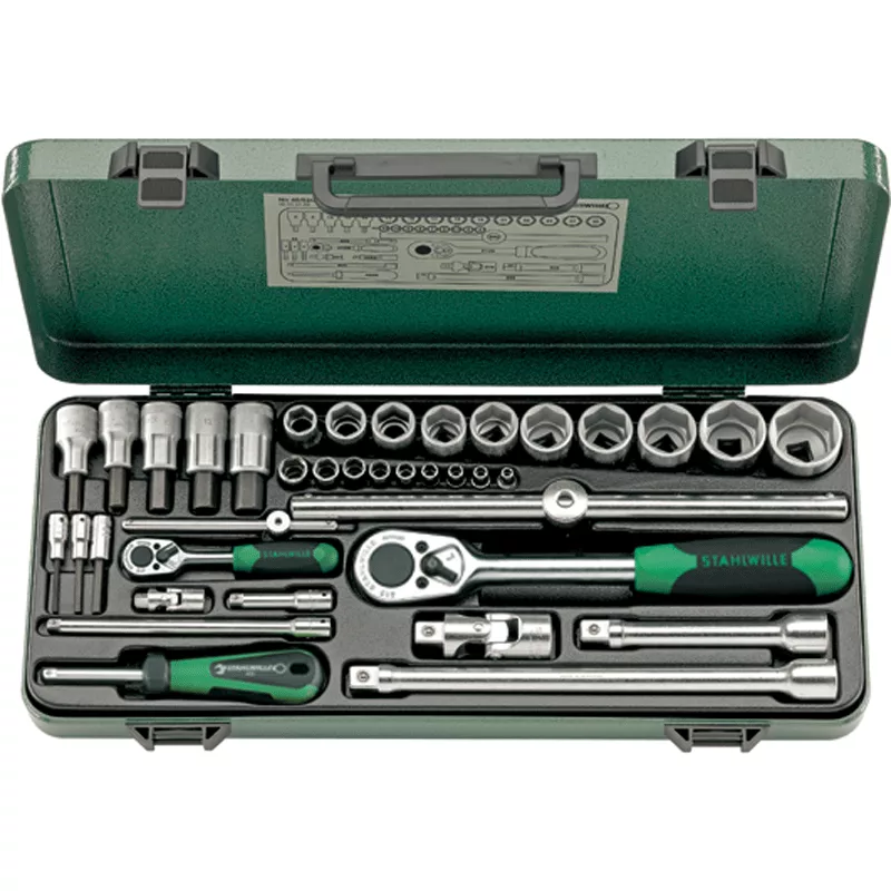 40/52/27/11 - Socket set 1/4"; 1/2" 40/52/27/11 - Socket set 1/4"; 1/2"