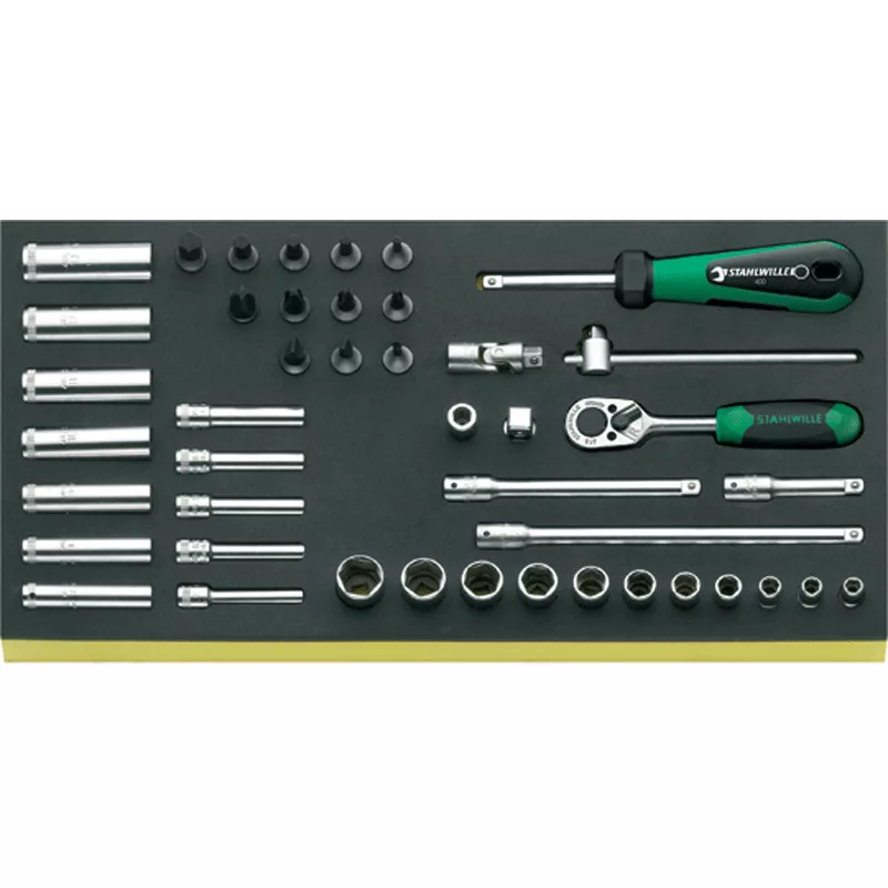 TCS 40/35/9 - 1/4" tools in TCS inlay