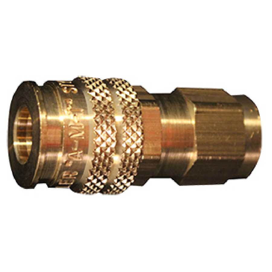 Air Coupler - AMT Style 1/4" Basic Size