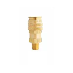 Air Coupler AMT Style Male 1/4" NPT Basic Size