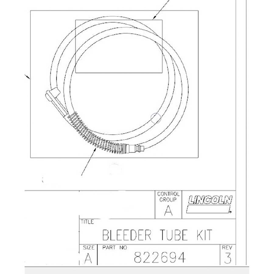 Bleeding Tube Kit