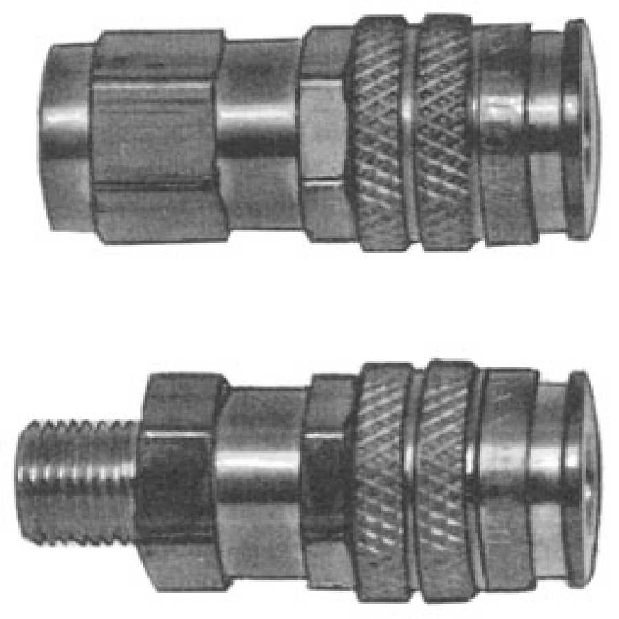 AMT Style 3 Way Air Coupler 1/4" NPT Male