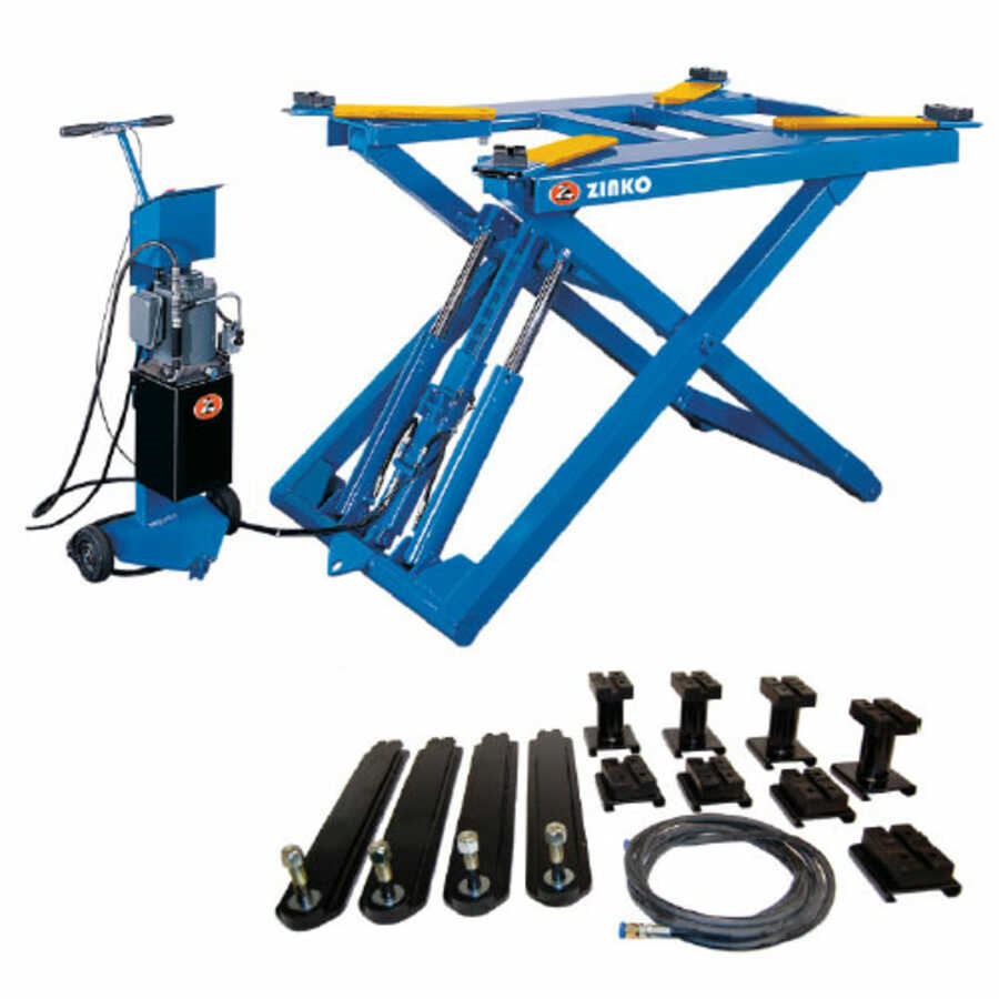 Portable MidRise Scissor Lift ZINKO Hydraulic Jack ZTCL30
