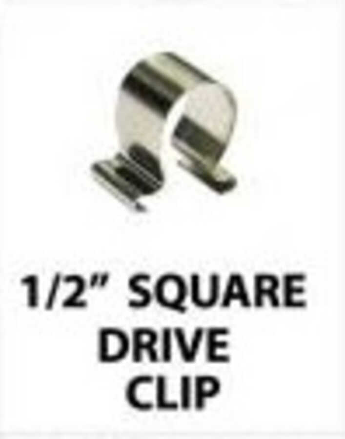 1/2 Inch Socket Clips, 100 per Bag