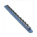 1/4" Magnetic Socket Rail (Bright Blue)