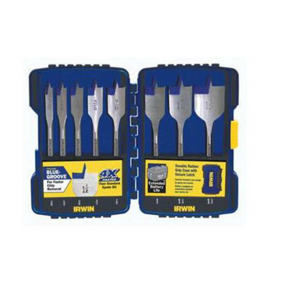 1/4" - 1" Spade Bit Set