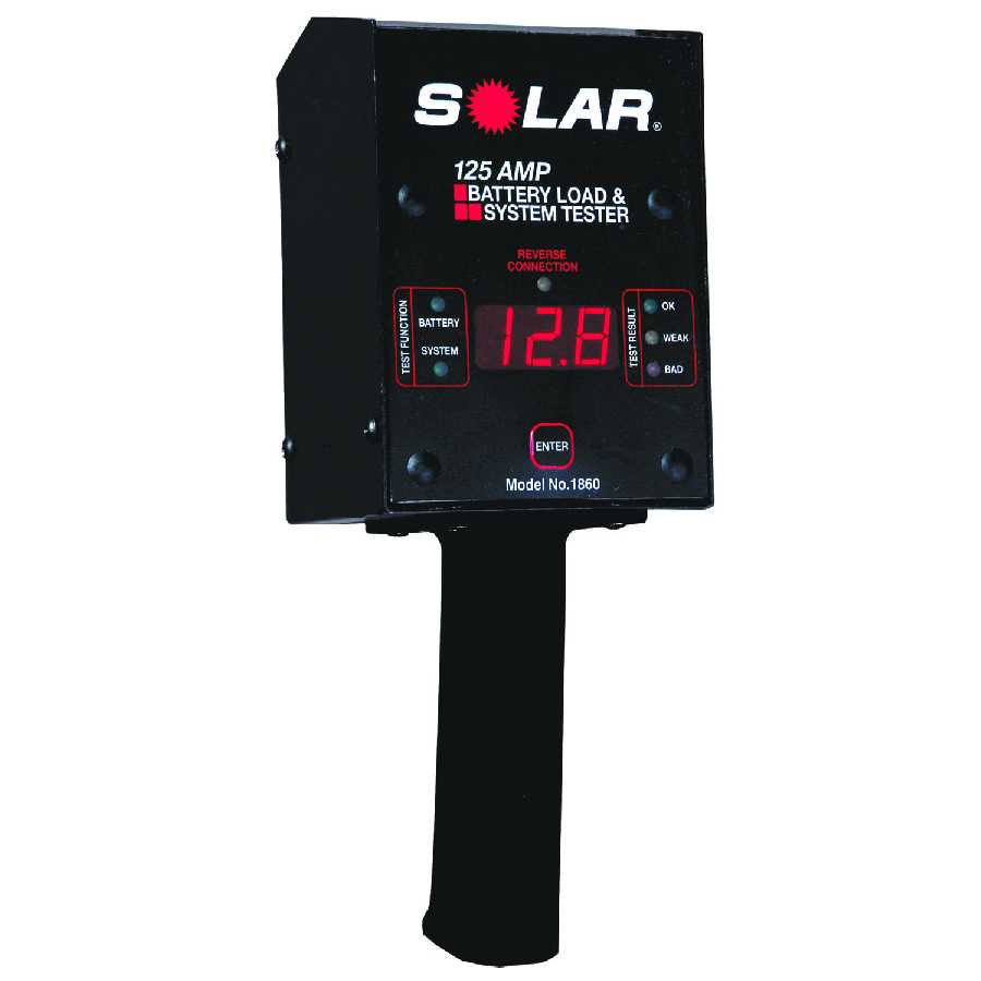 125A Digital Fixed Load Battery Tester