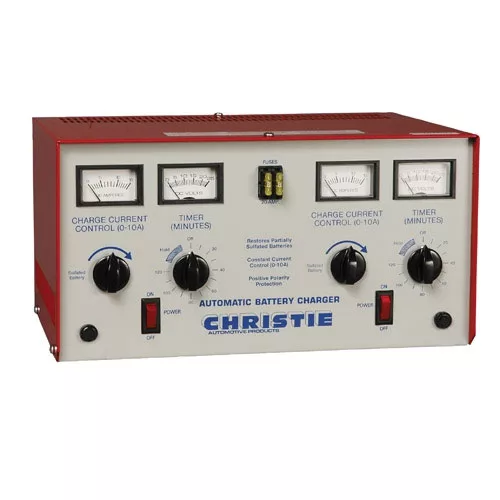 Dual 10 Amp Constant Current Small Battery Charger C10122S