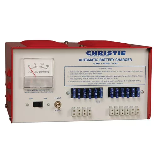 10 Amp Multiple Battery Charger for Small Batteries