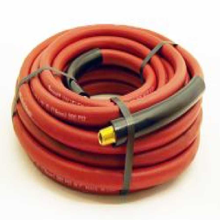 Mongoose Imported Red Rubber Air Hose 3/8 In x 25 Ft 325 PSI