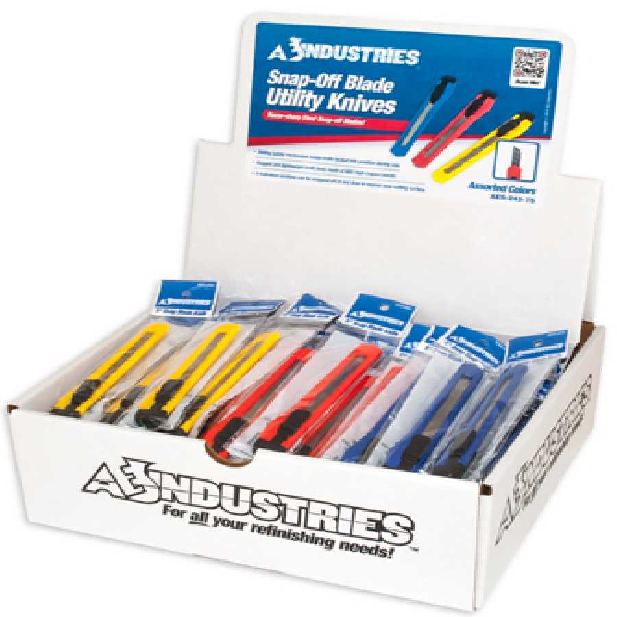Snap Blade Knife Display