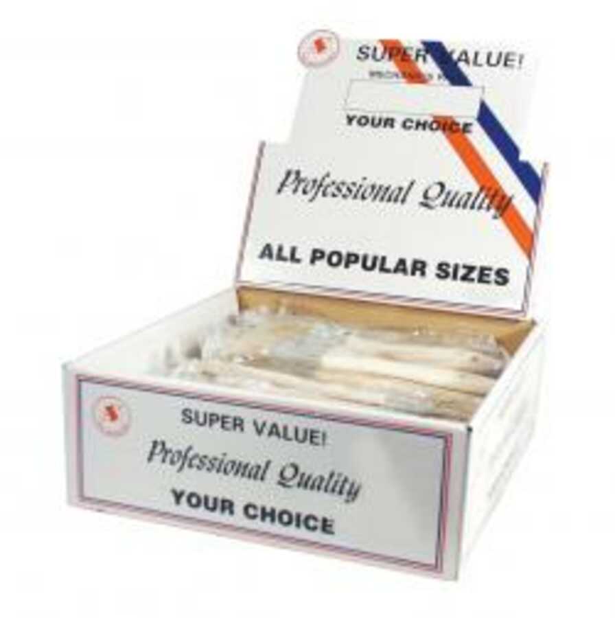 36 Piece Assorted Paint Brush Display