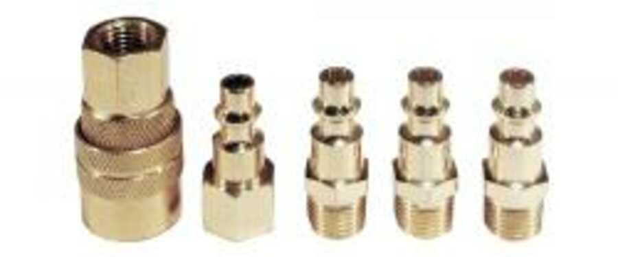 5 Piece Quick Coupler Set