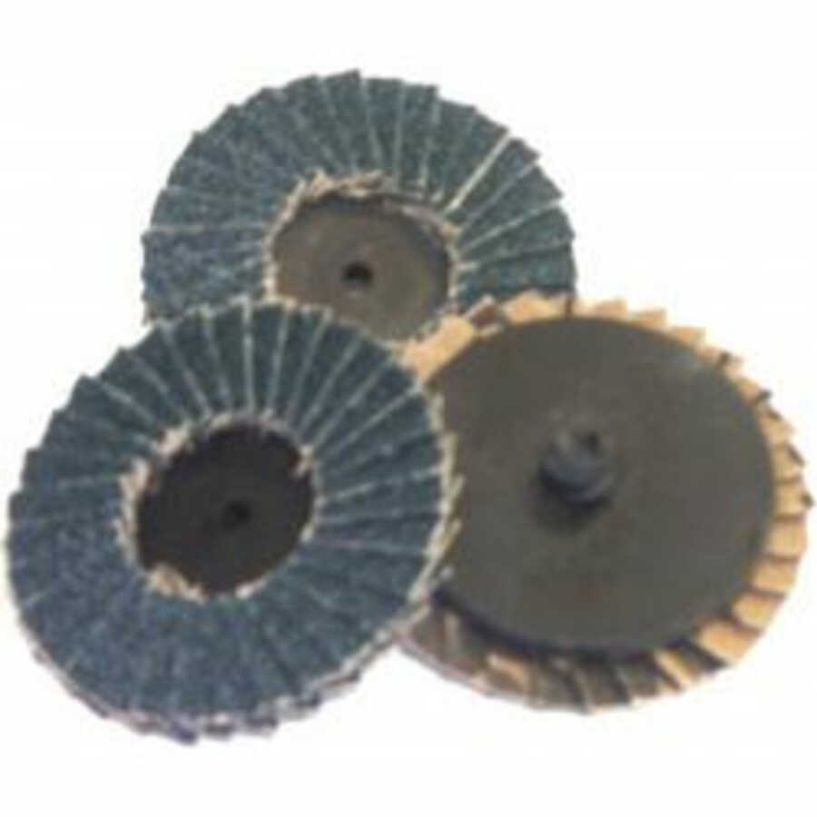 Zirconia Flap Discs 3" 80 Grit 10/Pkg