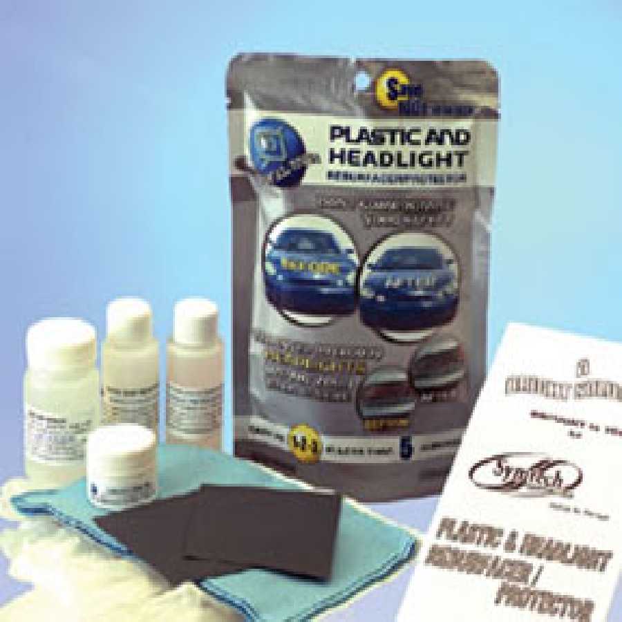 Bright Solutions Headlamp & Plastic Resurfacer Car Care Kit