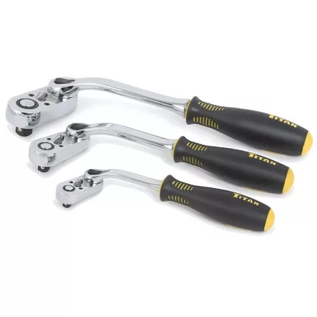 1/4, 3/8 & 1/2 In Dr Indexing Ratchet Set 3-Pc