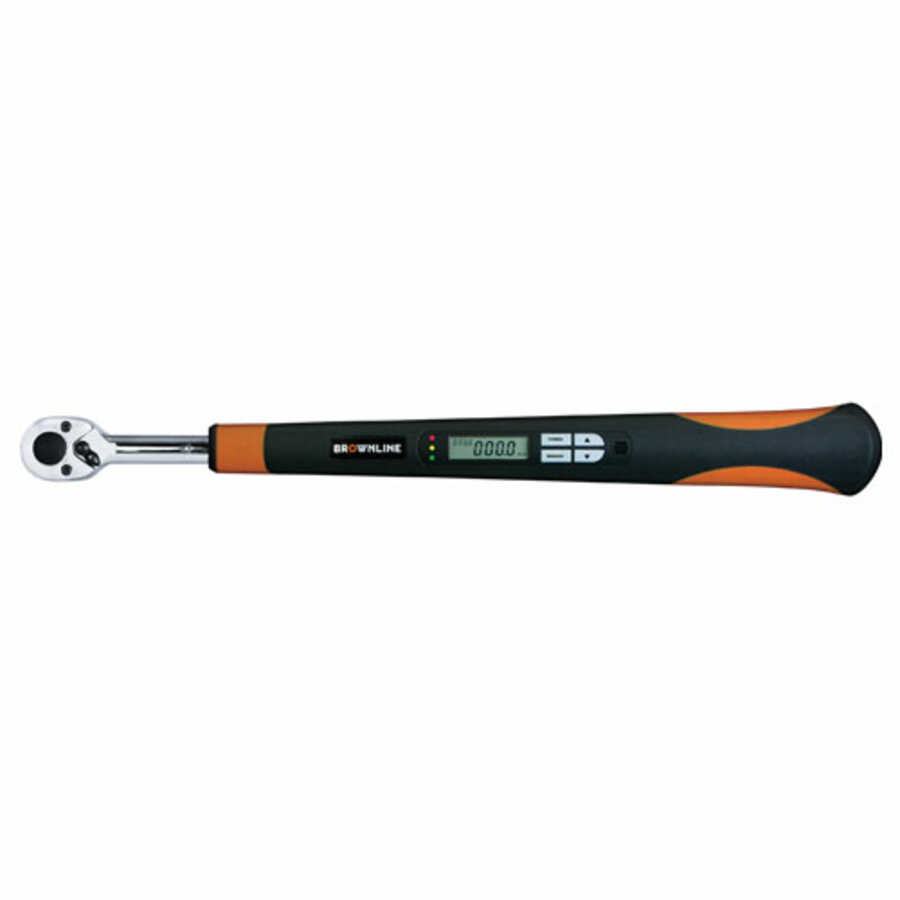 1/2 In Dr Digital Electronic Torque Wrench Clamshell 15-150 ft-l
