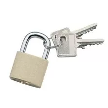 12932 Brass Padlock