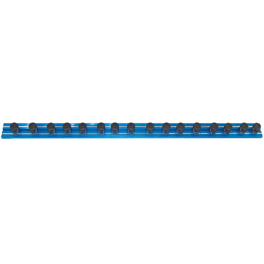 1/4 Inch Drive Magrail TL Blue 16 In Long w/ 25 Studs