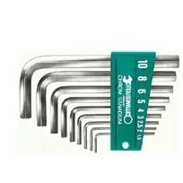 10760ACV/10P SAE Hex Key Wrench Set