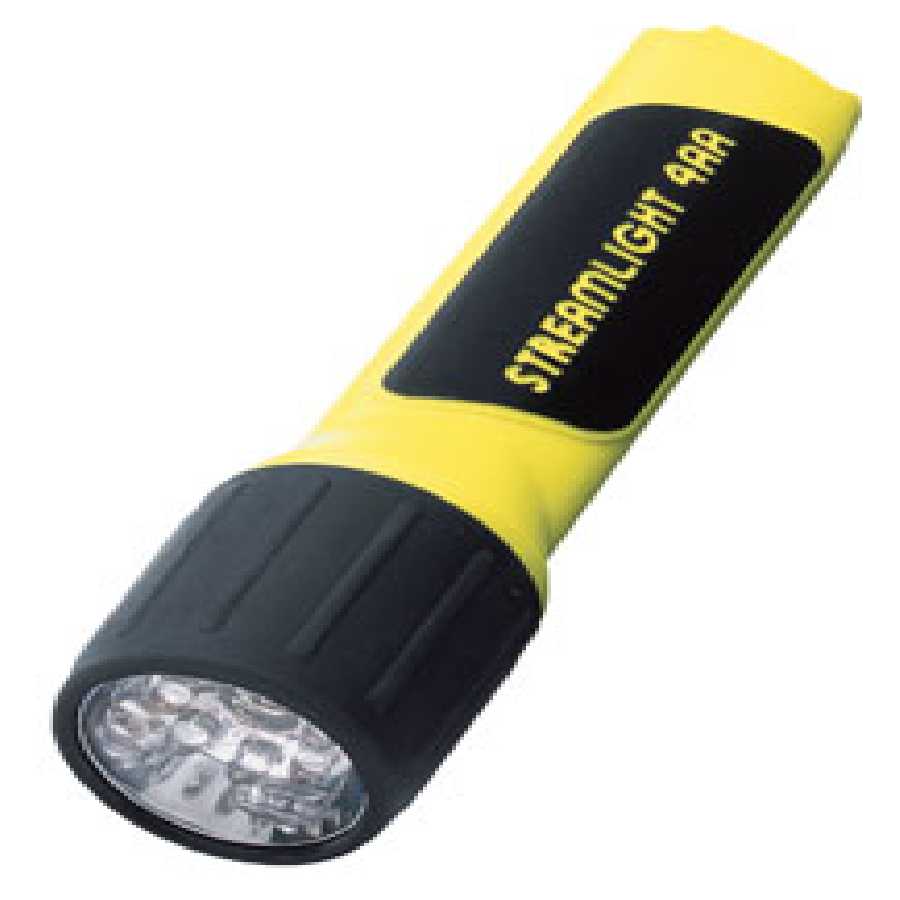3C Propolymer Luxeon Battery Powered Flashlight (Yellow)