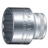 45A-1/2 3/8" Drive SAE 12Pt Socket