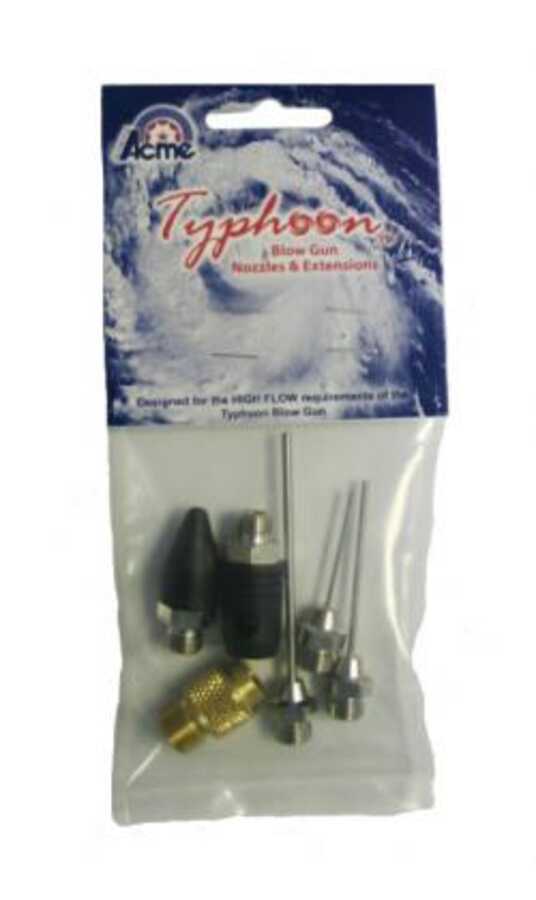 Typhoon Blow Gun Adapter & Tip Kit