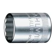 40AD-9/16 1/4" Drive SAE 12Pt Socket