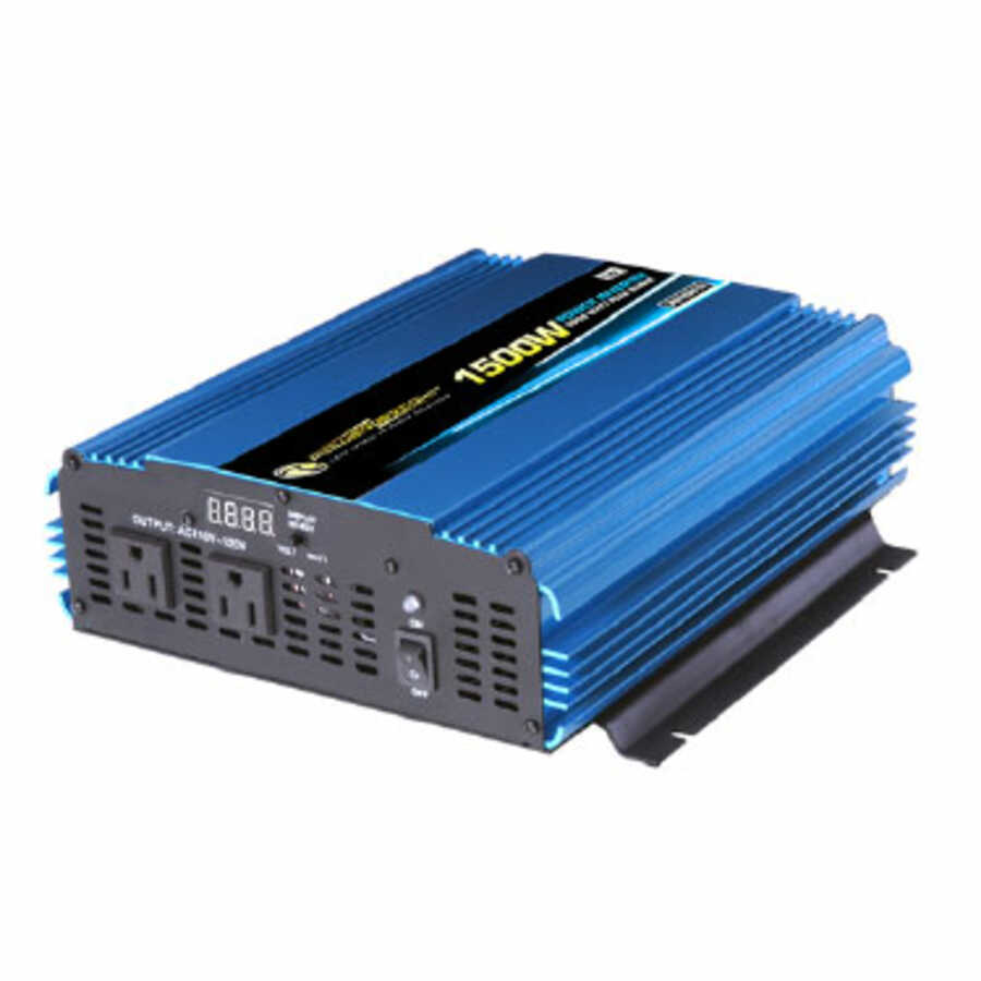 12V Modified Sine Wave Power Inverter 1500 Watt Continuous, 3000