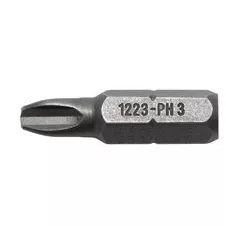 1221 1/4" Phillips Head Impact Bit