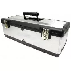 26" Stainless Steel Toolbox with Tray