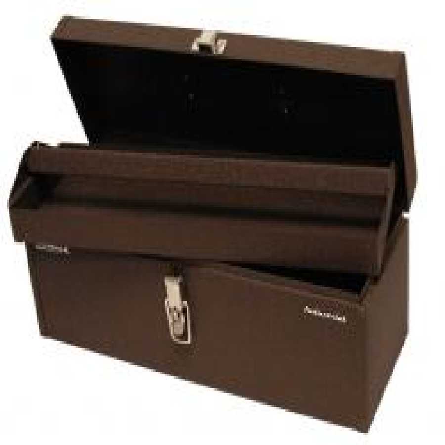 20" Industrial Tool Tote Steel Toolbox