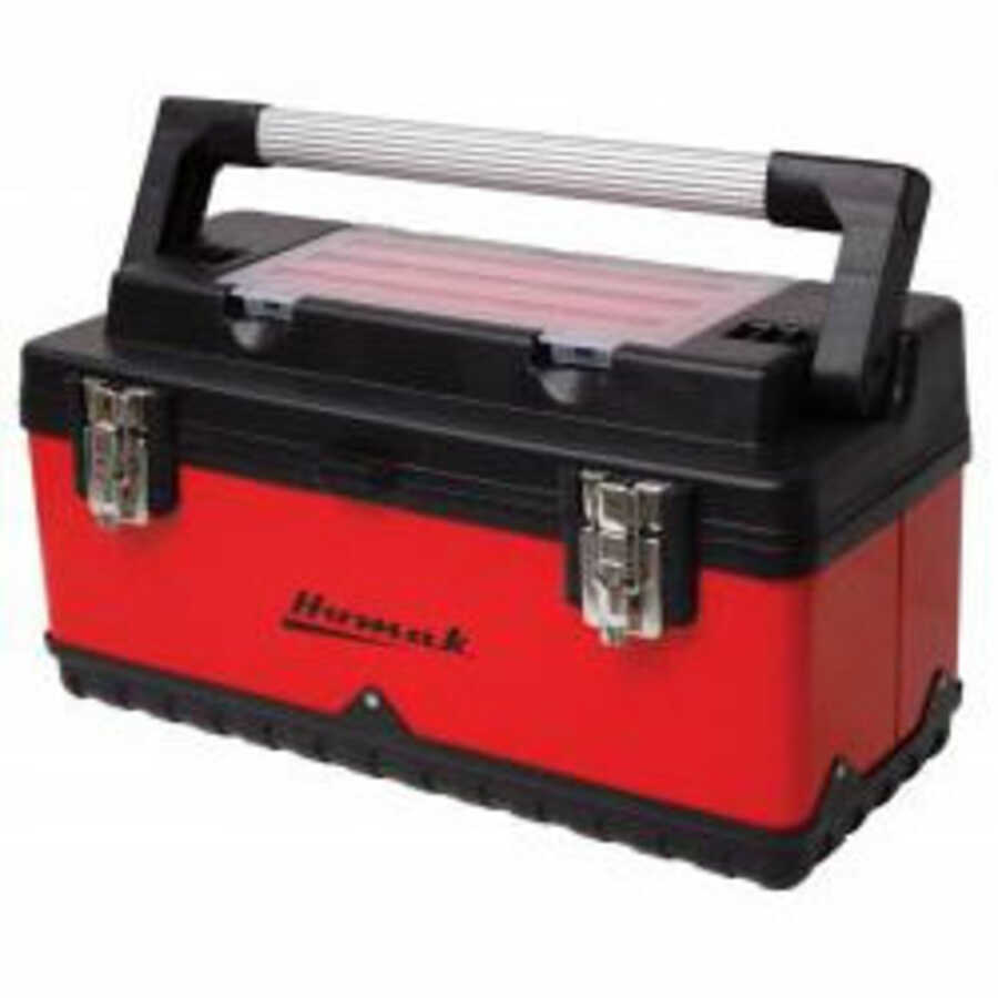 CRAFTSMAN 20-in Red Plastic Lockable Tool Box in the Portable Tool Boxes  department at