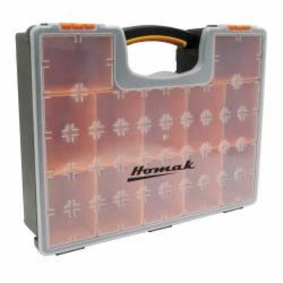 Plastic Tool Organizer with 12 Removable Bins