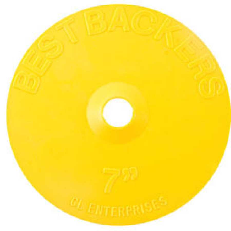 Best Backers Plastic Backing Pad 7"