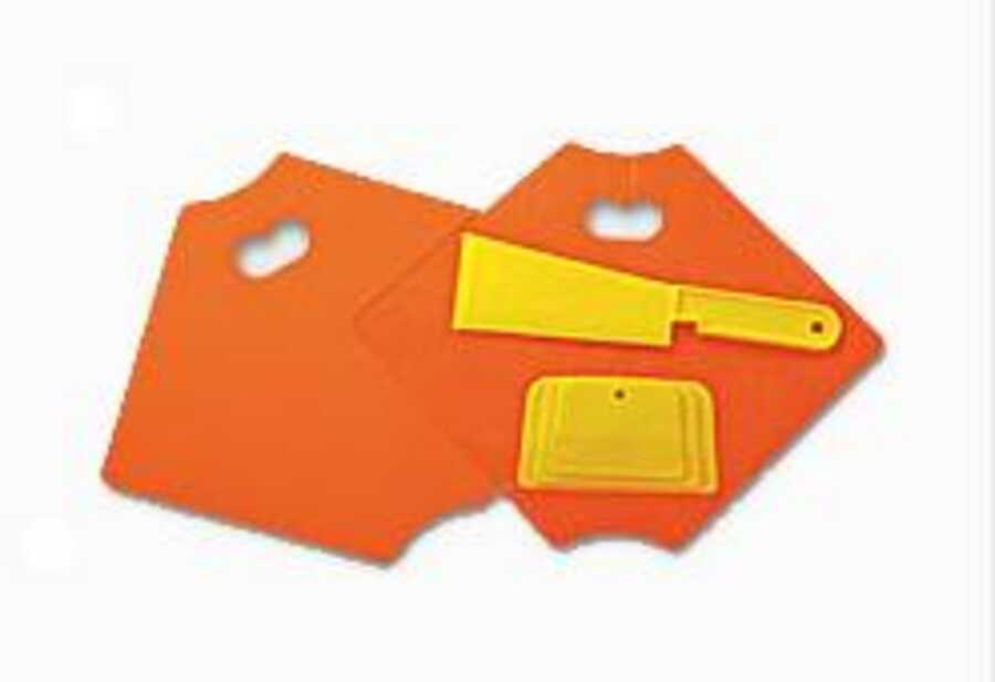 Plastic Mixing Board- Orange