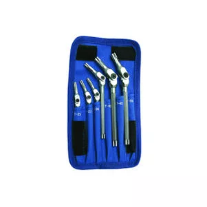 Star-Pro Pivot Head Torx Wrench Set, 6 Pc
