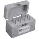 Solid Carbide Miniature Bur Set #1 Single Cut
