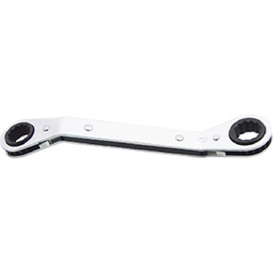 Lang | ROW-2428 | 3/4" x 7/8" 12pt Offset Ratchet Box Wrench ROW-2428