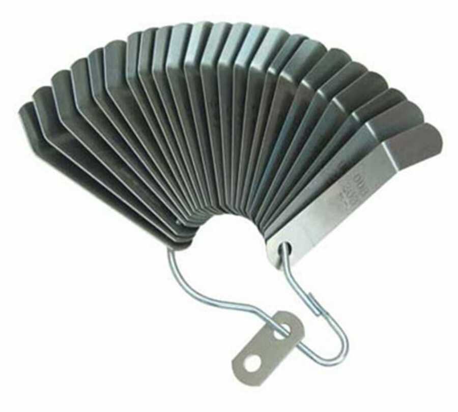 NEW J000AA 25 Blade Master Feeler Gauge Set 