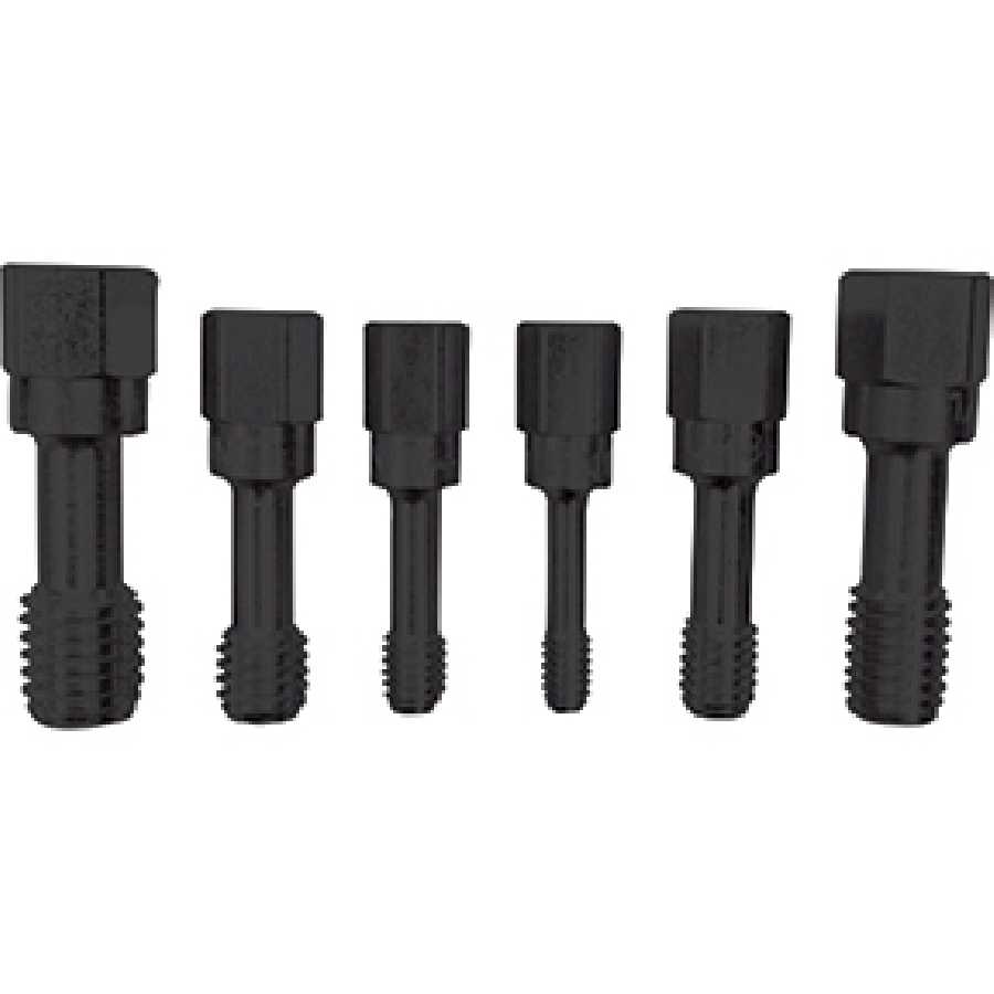 6-PC. SAE Fine Thread Restorer Tap Set