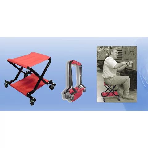 c. Folding Creeper Seat