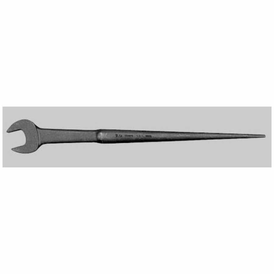 Industrial Black Construction Wrench with 15? Angle - 1-1/2" Wre