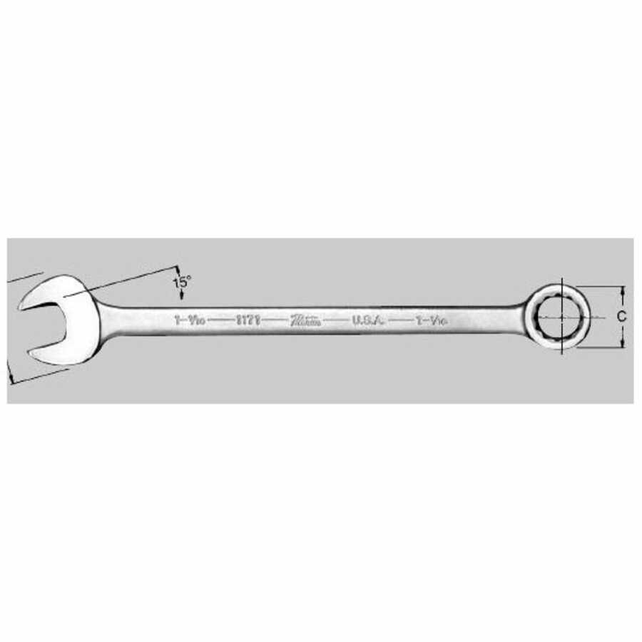 Chrome Combination Wrench - 36mm Wrench Opening