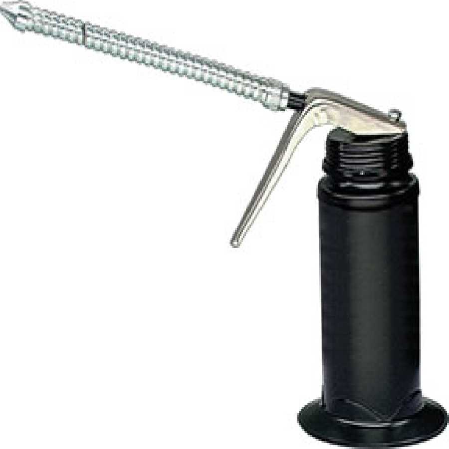 Epoxy Finish Pistol Oiler 6 Oz Capacity with Base Holder and 6"