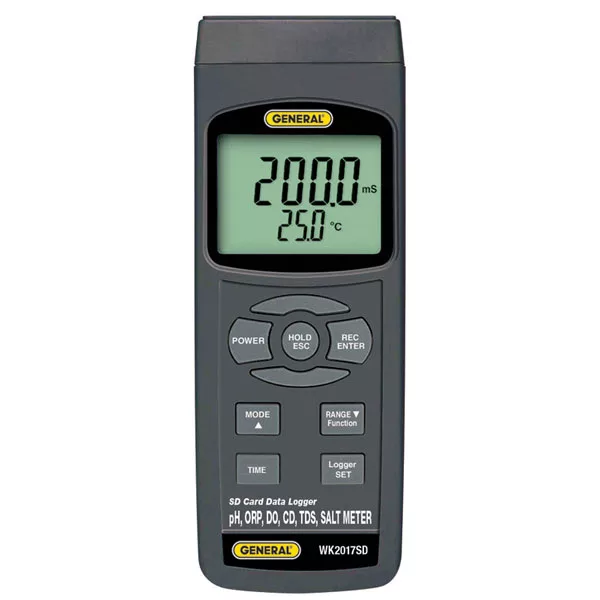 Data Logging Water Analysis Meter Kit: PH, DO, ORP, CD, TDS, Sal