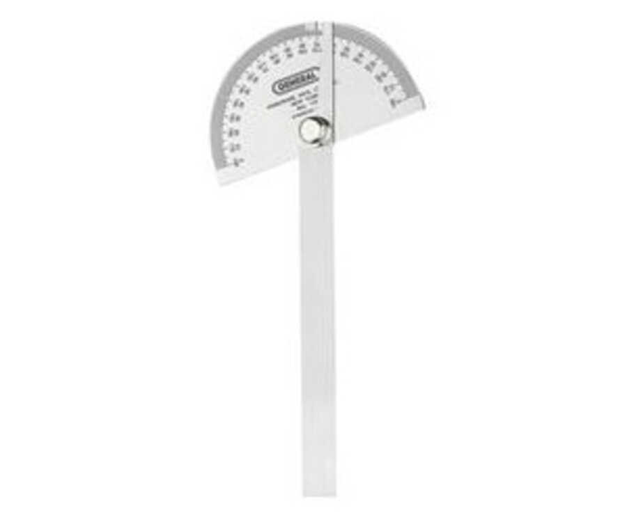 Round Head Steel Protractor