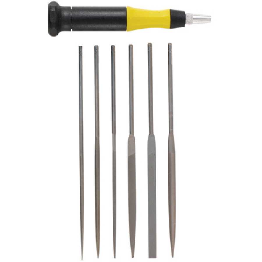 6pc Swiss Pattern Needle File Set